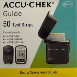 Accu-Chek Guide Test Strips 50 Count (NFR/Mail Order) [Yellow Strip] (Copy)