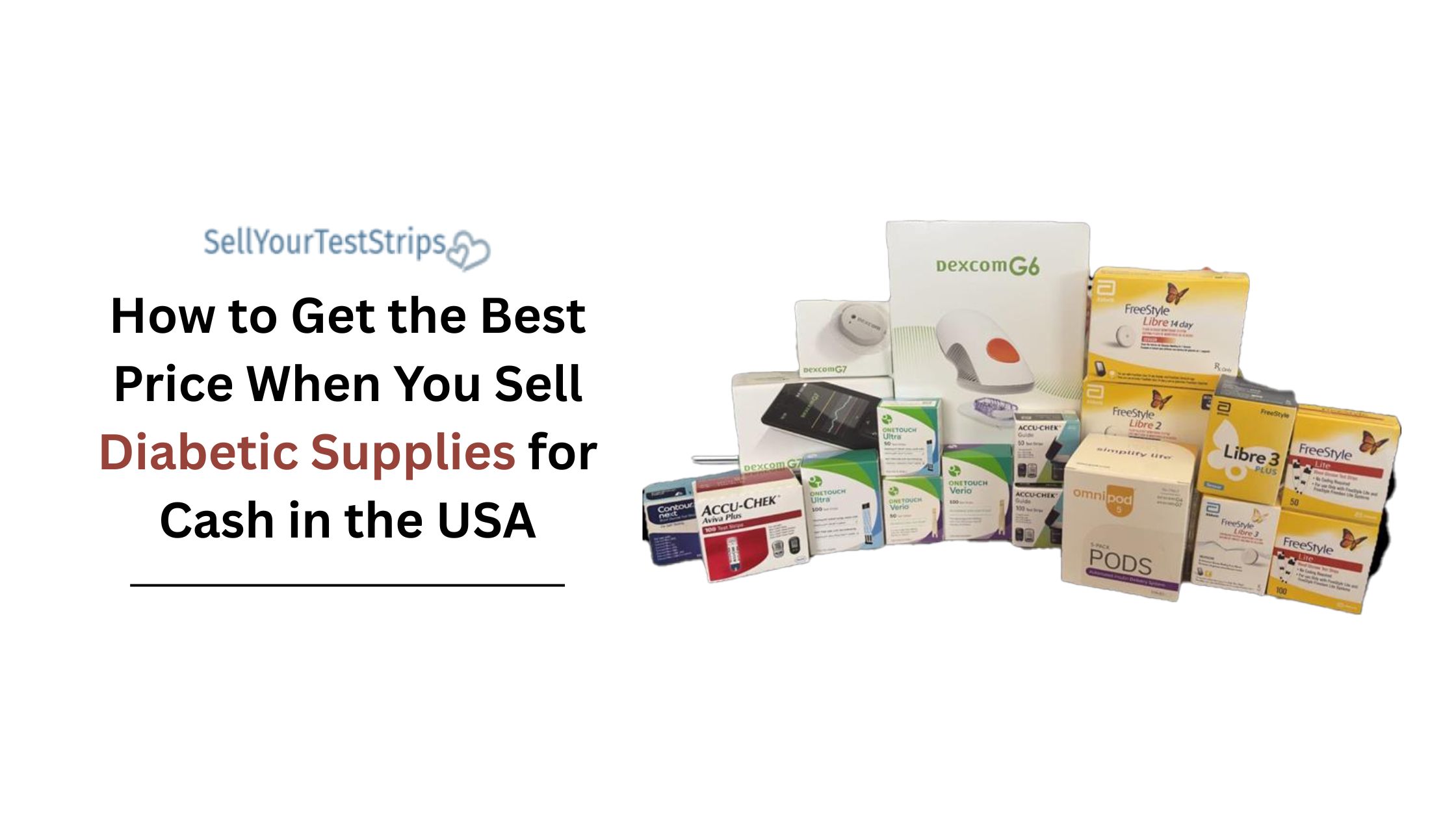 Sell diabetic supplies for cash