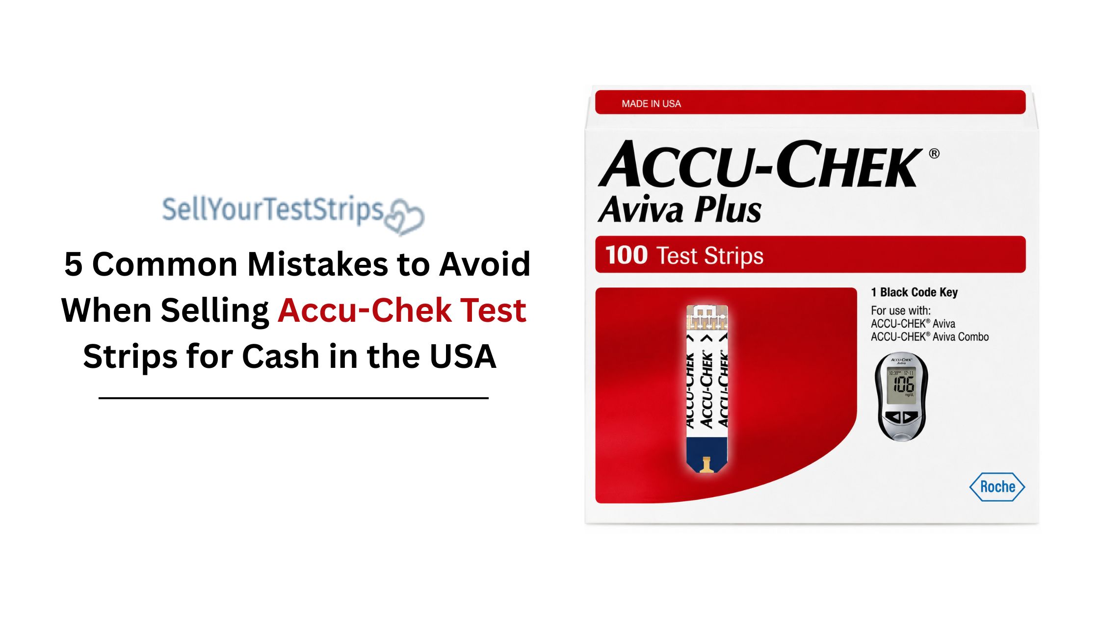 Sell Accu-Chek Test Strips for Cash