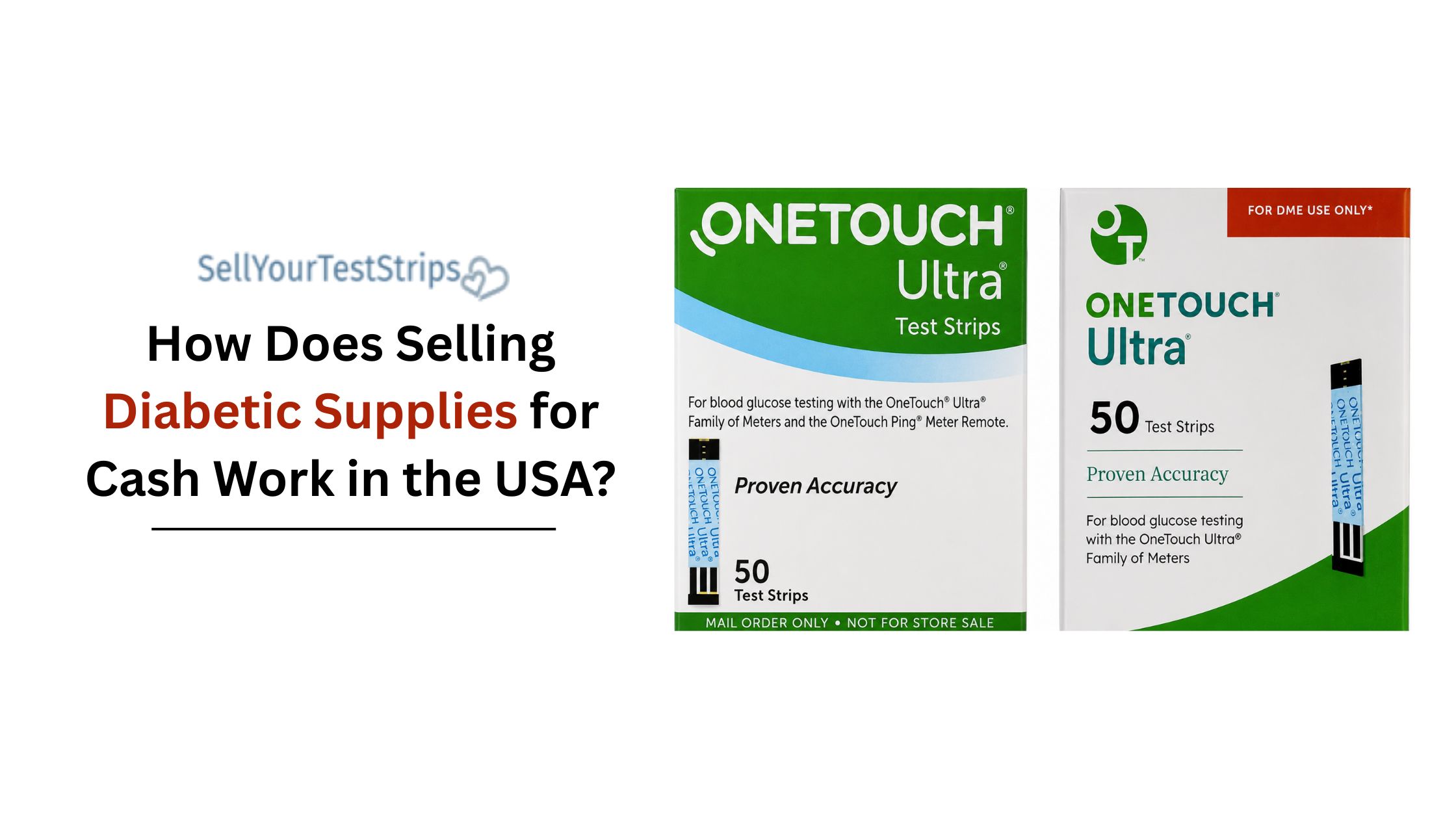 Sell Diabetic Supplies for Cash in USA
